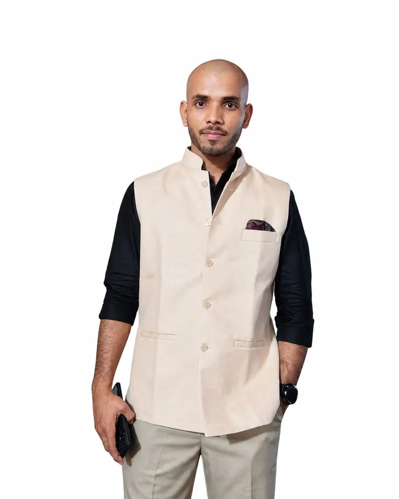 Portrait of Nitish Kumar, Patna Operations Head